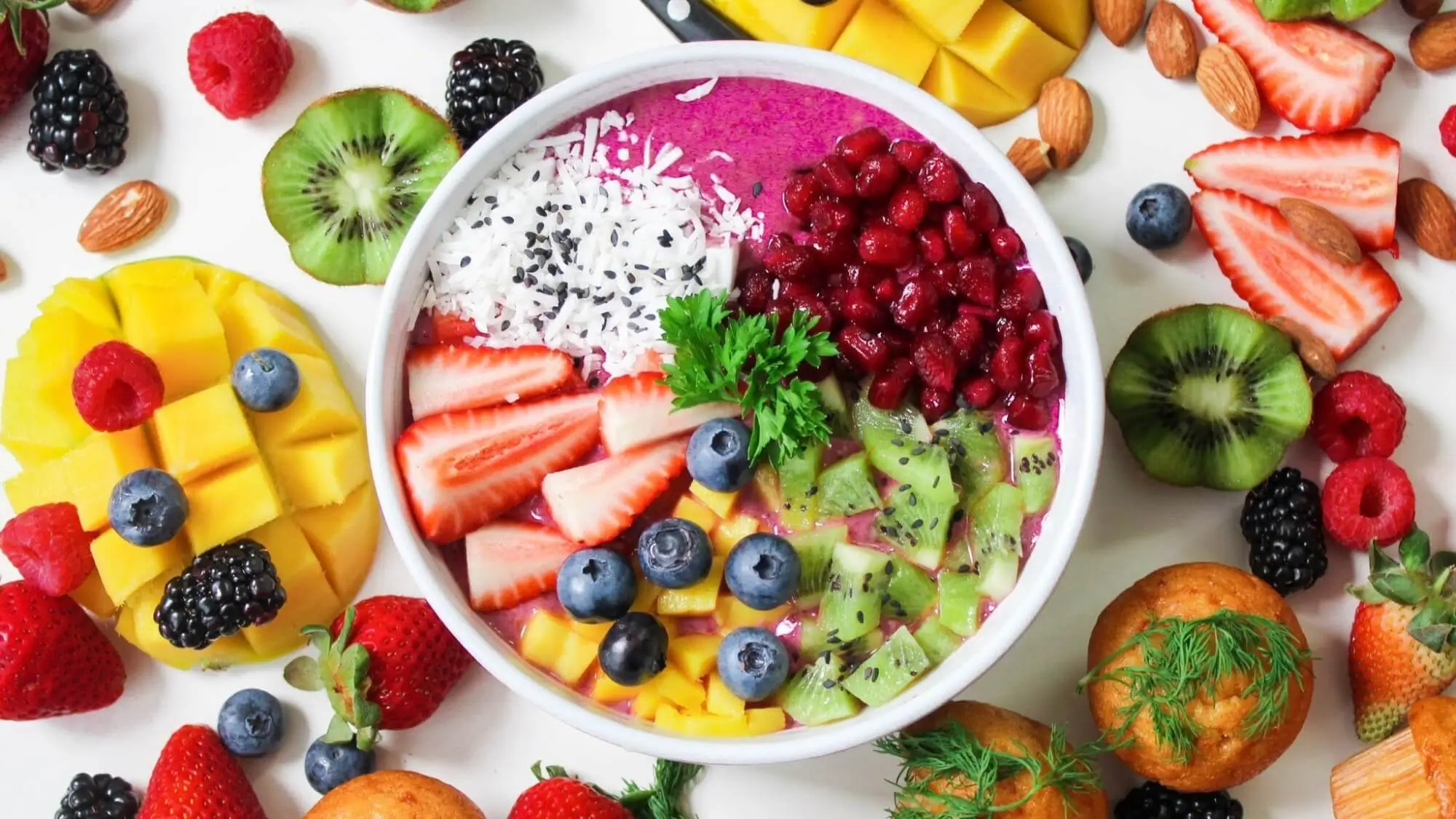 Fruit dish display