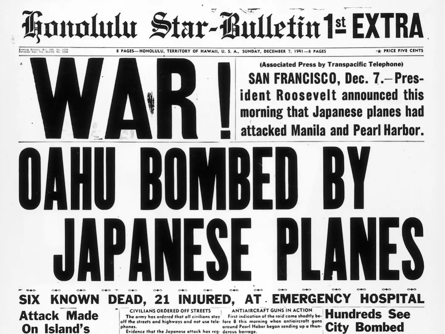 Remembering Pearl Harbor