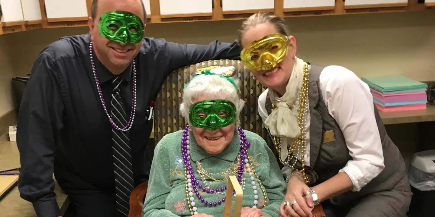 Millie is 104 years old. She’s special not only because she’s our oldest resident, but because she is kindness personified - to the other residents, to the staff, and to her neighbors.