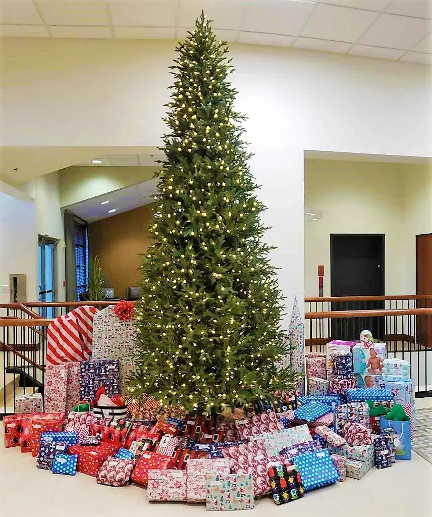 Resort Lifestyle Communities home office giving tree.